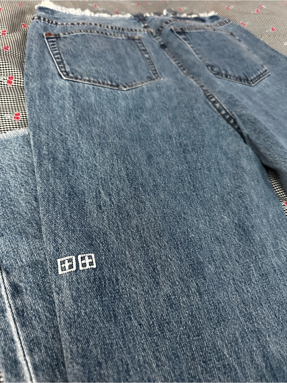 UPD8 @ PHOTOS —Ksubi Women Straight Leg Jeans in Light Blue Denim - Picture 8 of 10